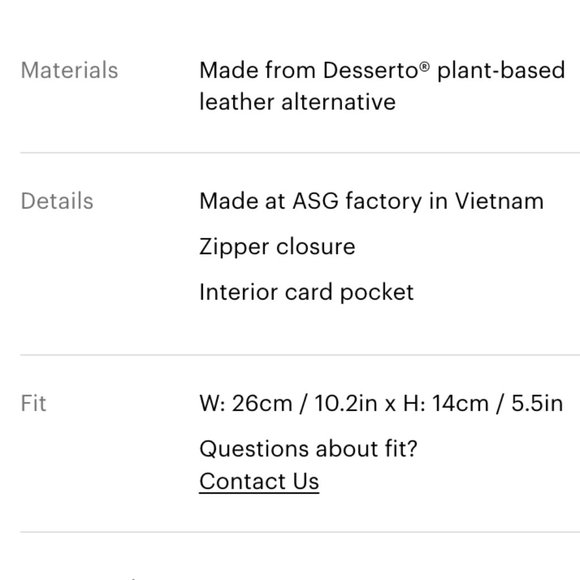 NWT Everlane The Cactus Leather Sling Belt Crossbody Bag - Picture 8 of 10